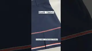 Golf Skirt custom logo / label is available!#golfskirt #golfapparel #golfclothing