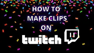 HOW TO MAKE A TWITCH CLIP | #shorts
