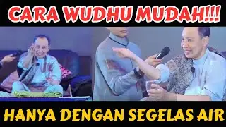 TUTORIAL WUDHU SANGAT MUDAH & PRAKTIS SAAT DARURAT AIR | Buya Yahya