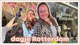 Dagje Rotterdam 💕📚 naar Emma's Bookshop (+ shoplog) & mijn nieuwe vlogcamera testen
