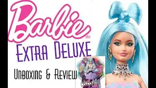 👑 Edmond's Collectible World 🌎: Barbie Extra DELUXE Doll Unboxing & Review 🎀 😎 🎀 Mattel