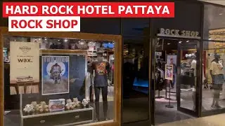 Hard Rock Hotel Pattaya Rock Shop, Thailand 2023 - Quick Tour