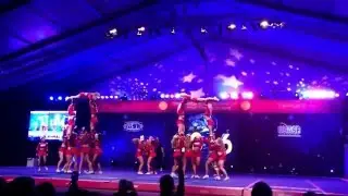 The Cheerleading Worlds 2016 Championship International Open Level 6 Viqueens Spirit (Norway)