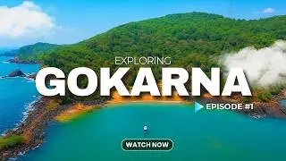 GOKARNA Trip Ep.1 | Exploring Om Beach & Hidden Hosadevata Falls