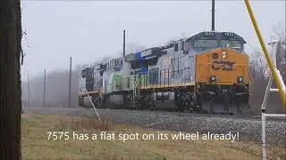CSX W Thomas Rice Unit is no more and Union Pacific mega test!