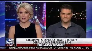 Ben Shapiro Threatened with Arrest for Attempting to Give 'Free Speech' Speech at DePaul