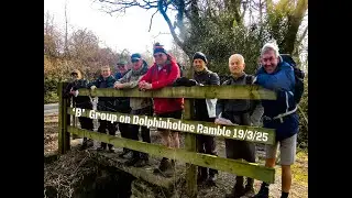 Sefton Road Ramblers B Group on Dolphinholme ramble 19 3 25