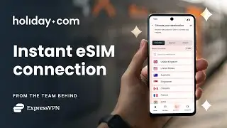 holiday.com eSIM: Fast and reliable connection in 200+ countries