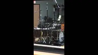 Jon Knox Tracking Drums Live