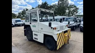 1989 Hallam HE50ZT Aircraft Tug Ex Military Massey Ferguson Deutz Tow Tractor
