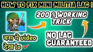 how to play lag free mini militia||with vpn master.please subscribe my channel 👍