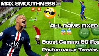 How to Fix Lag in Pes 2021 Mobile😱| Fix Lag issues Android Tutorial💥