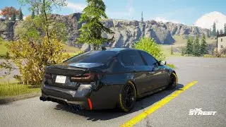 BMW M5 F90 - CarX Street(PC) | Thrustmaster TMX Gameplay