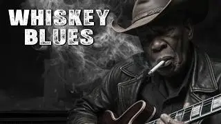 The Golden Resonant: Relaxing Amber Whiskey Blues | Premium Sunset Acoustic Guitar Soul