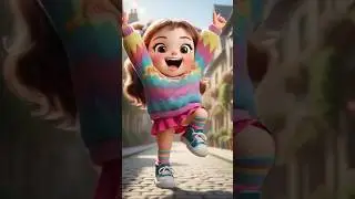 Pure Happiness! ❤️ Cute 3D Animated Girl Dance #Shorts #ai #dance #viral