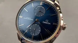 Omega De Ville Tr&eacute;sor Power Reserve 435.53.40.22.03.001 Omega Watch Review