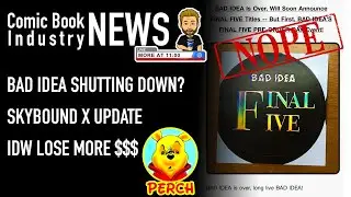 Bad Idea Comics Shutting Down?, Skybound X, IDW Lose More Money
