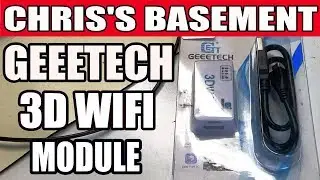 Geeetech WiFi 3D Printer Module - First Try - Chris's Basement