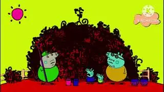 Mommy Pig Fall in Black berry bush🫐🫐🫐//Sponsored by Preview2 Effects#plslikesubscribe🤪🤪