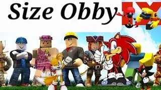 Max plays size obby with Tails!