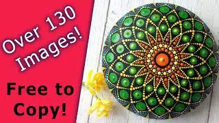 Dot Mandala Inspiration Part 2 - Free to Copy/Reproduce
