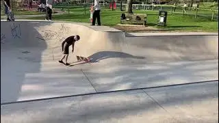 Turkey Skating the Alice Park Bowl, Bath 2022