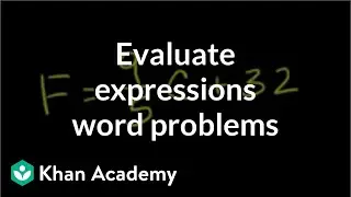 How to evaluate an expression using substitution | Algebra I | Khan Academy