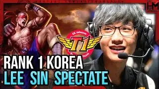 Learning Lee Sin from Rank 1 Korean Jungler | Spectating Peanut's Lee Sin - League of Legends