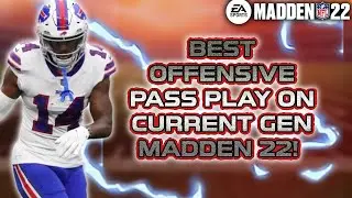 BEST OFFENSIVE PLAY ON MADDEN 22! *CURRENT GEN* - Madden 22 Tips