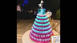 Wooden #MacaronTower #CakeStand &ndash; Rustic Dessert Display Holder for Wedding Birthday Shower Treats