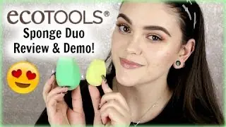 NEW EcoTools Sponge Duo Review & Demo!