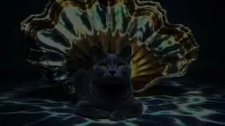 Deep Sea Meditation ASMR with Russian Blue 🌊 | Mysterious Music and Underwater Emotions