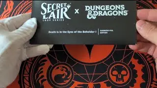 MTG Magic the Gathering TCG Secret Lair x Dungeons & Dragons Death is in the Eye of the Beholder