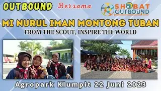 Outbound Yang menyenangkan bersama MI Nurul Iman Montong Tuban di Agropark klumpit