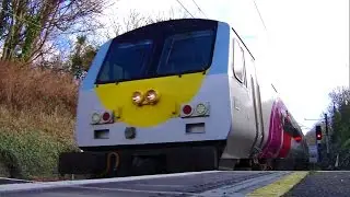 IE 201 Class Locomotive 207 + Enterprise 9002 - Raheny Station, Dublin