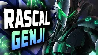 RASCAL TOP 500 GENJI GAMEPLAY![ OVERWATCH SEASON 21 TOP 500 ]