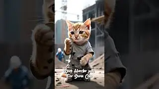 Little Orange Kitten Worked Harder for Some Coin #short #cat #sadcat