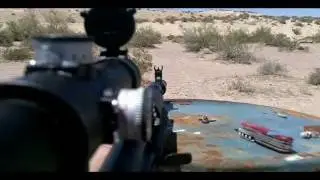 AK74 Posp Scope on Arsenal Sgl31 at 160 yards СФЕРА АК Калашников