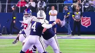 Rodarius Williams interception vs Cowboys 11/24/22