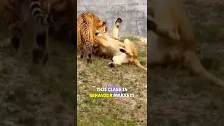 Lions vs Tigers: Can They Be Friends?🦁
