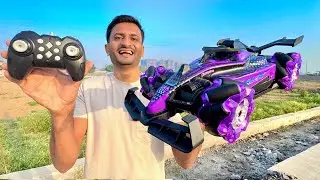 12 Function Double Spray Equation Remote Control Car Unboxing - JMV TOYS