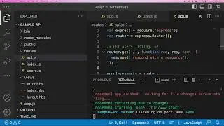 Build a simple Express API and connect to it with fetch from a frontend