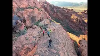 Breathtaking Scramble in Red Rock Canyon&rsquo;s Kraft Loop #hiking