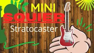 Guitar Demo: Fender Mini Squier Strat #fenderstratocaster #fender #squier #johnnyguitarist #strat