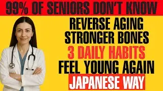 Reverse Bone Aging: 3 Japanese Foods For Strong Bones & Youth