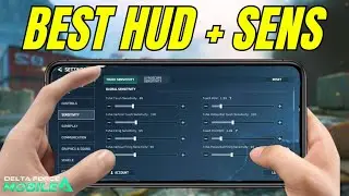 Best 3 Finger Setup + Sensitivity for INSANE Aim (Delta Force Mobile)