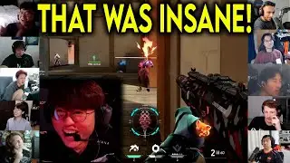 Valorant Streamers Reacts To RRQ crazyguy Insane ACE Against T1 In VCT
