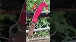 #knifecommunity #edc #okknives #spyderco #PM2 #workedc #shorts #red #edcbeads #funvideo #bored