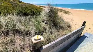 Looking at Loch Sports Surf Beach Victoria Australia 