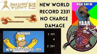 Shadow Fight 2 New World Record With Surprise Waffles ( 2331 Damage )